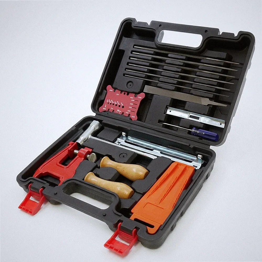 16 Teile Ketten Schärf Set Koffer für Stihl Husqvarna Dolmar Echo Efco Jonsored