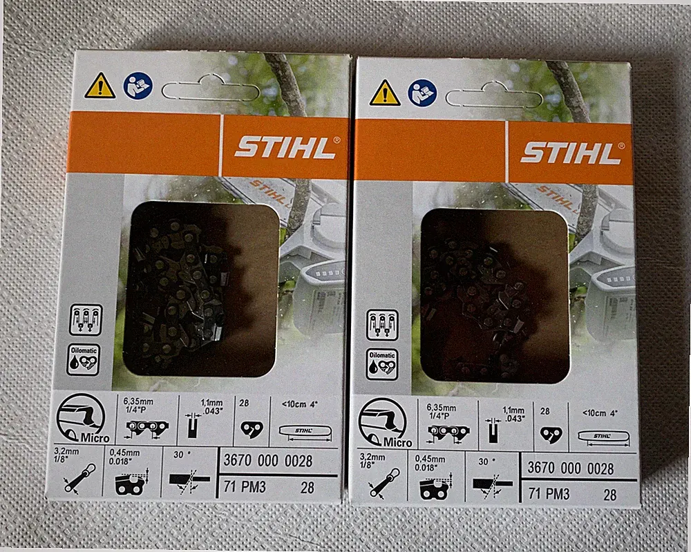 2 Stück STIHL Kette Sägekette für GTA 26 Akku Gestrüppschneider Gehölzschneider