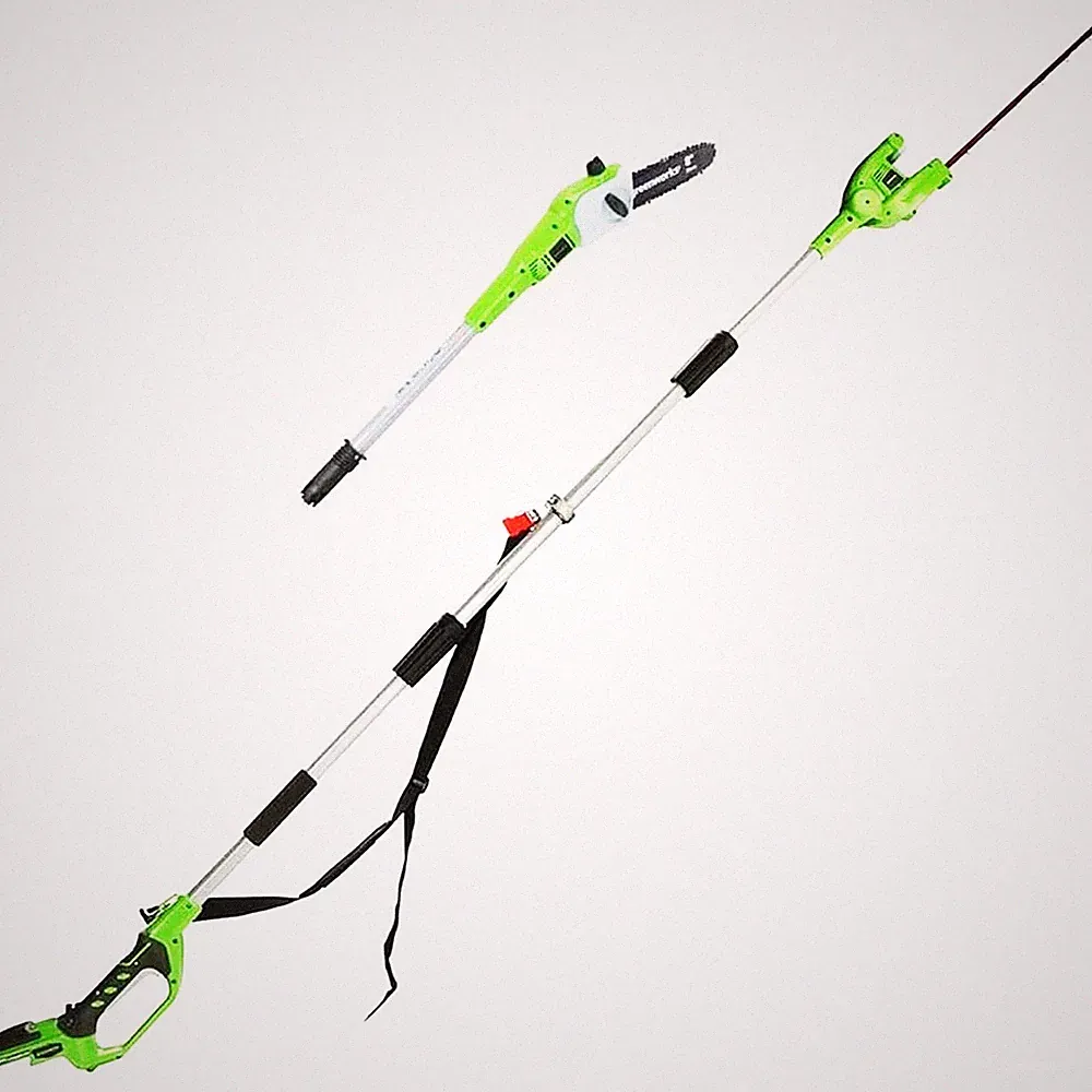 24V Akku Hochentaster und Pole Heckenschere (2-in-1) Kombi-Kit Greenworks G24PSH