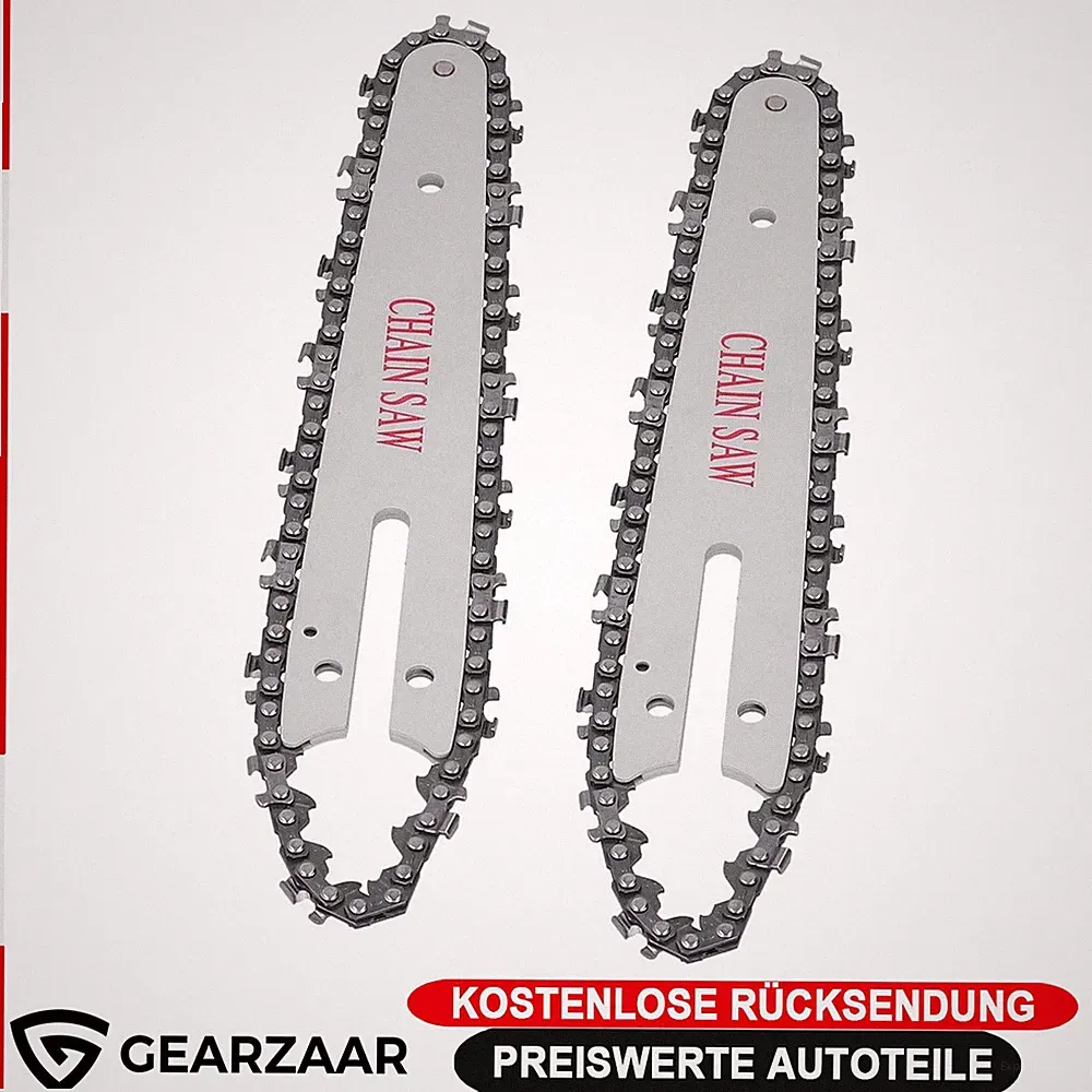 2X 6 Zoll Sägekette + Schwert Ersatzkette für 6" Mini Akku für Bosch Dolmar
