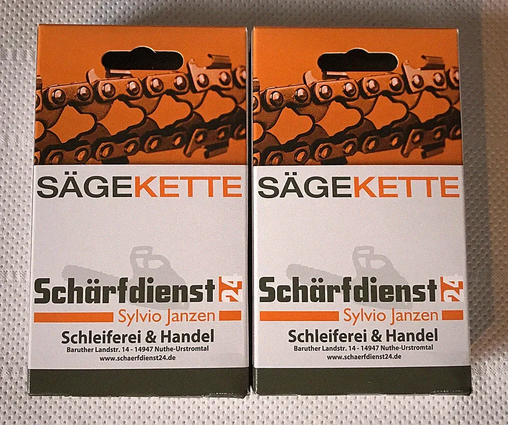 2x Kette Sägekette p. für STIHL GTA 26 Akkusäge ersetzt Stihl 36700000028