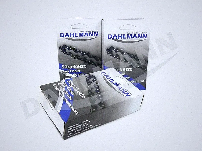 3x Halbmeißel Sägekette 25 cm für MAKITA Akku Kettensäge DUC252