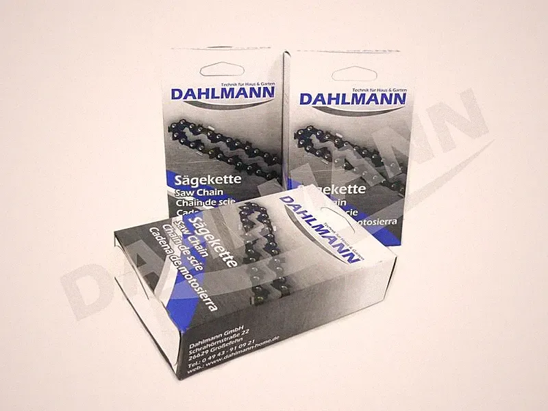 3x Halbmeißel Sägekette 3/8" 25 cm für MAKITA Akku Kettensäge DUC254 DUC256