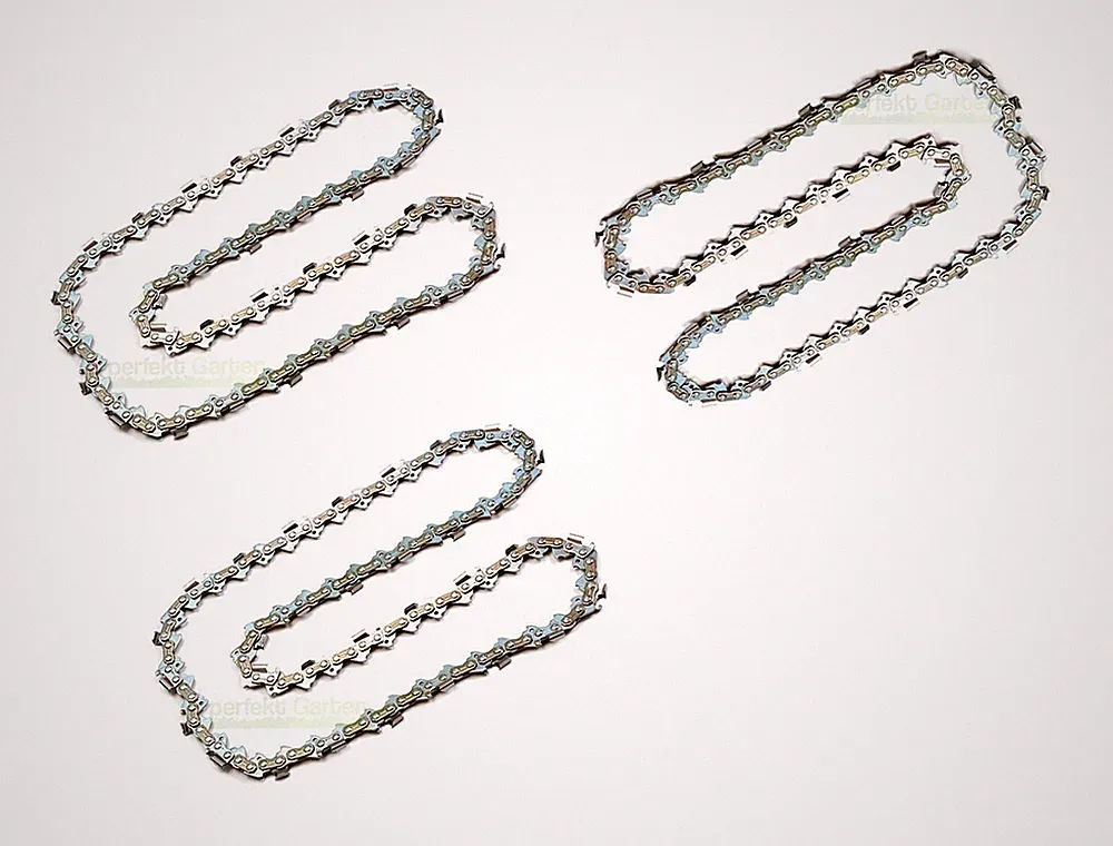 3x Sägekette 30cm für Ryobi OCS1830, RCS36 / RAC227 Akku-Kettensäge