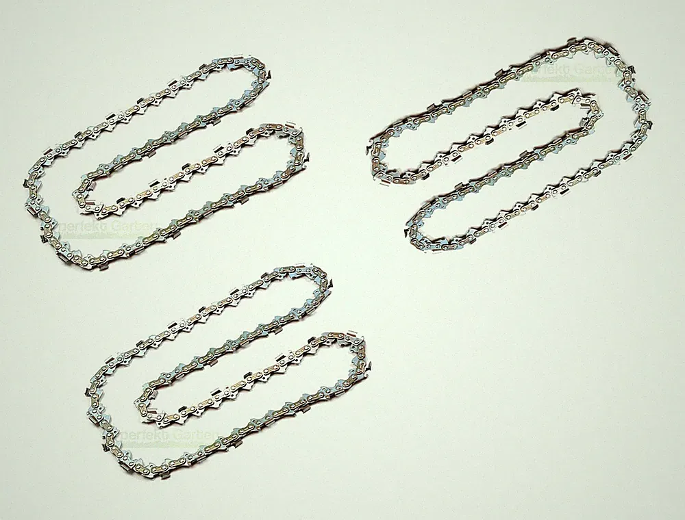 3x Sägekette 40cm 1,1mm 3/8" 56TG für Metabo MS 36-18 LTX BL 40 Akku-Kettensäge