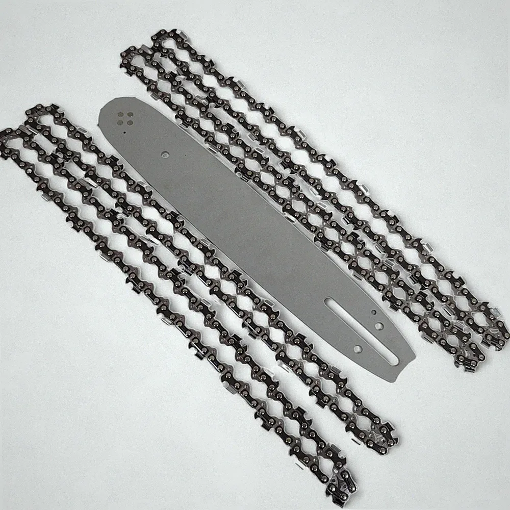 4 Sägeketten + 20cm Schwert kompatibel mit Einhell FORTEXXA 18/20 TH Akku Kette