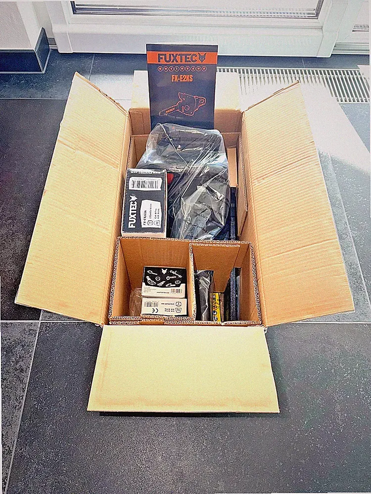 40 Volt Fuxtec Akku-Kettensäge FX-E2KS Komplettset original verpackt