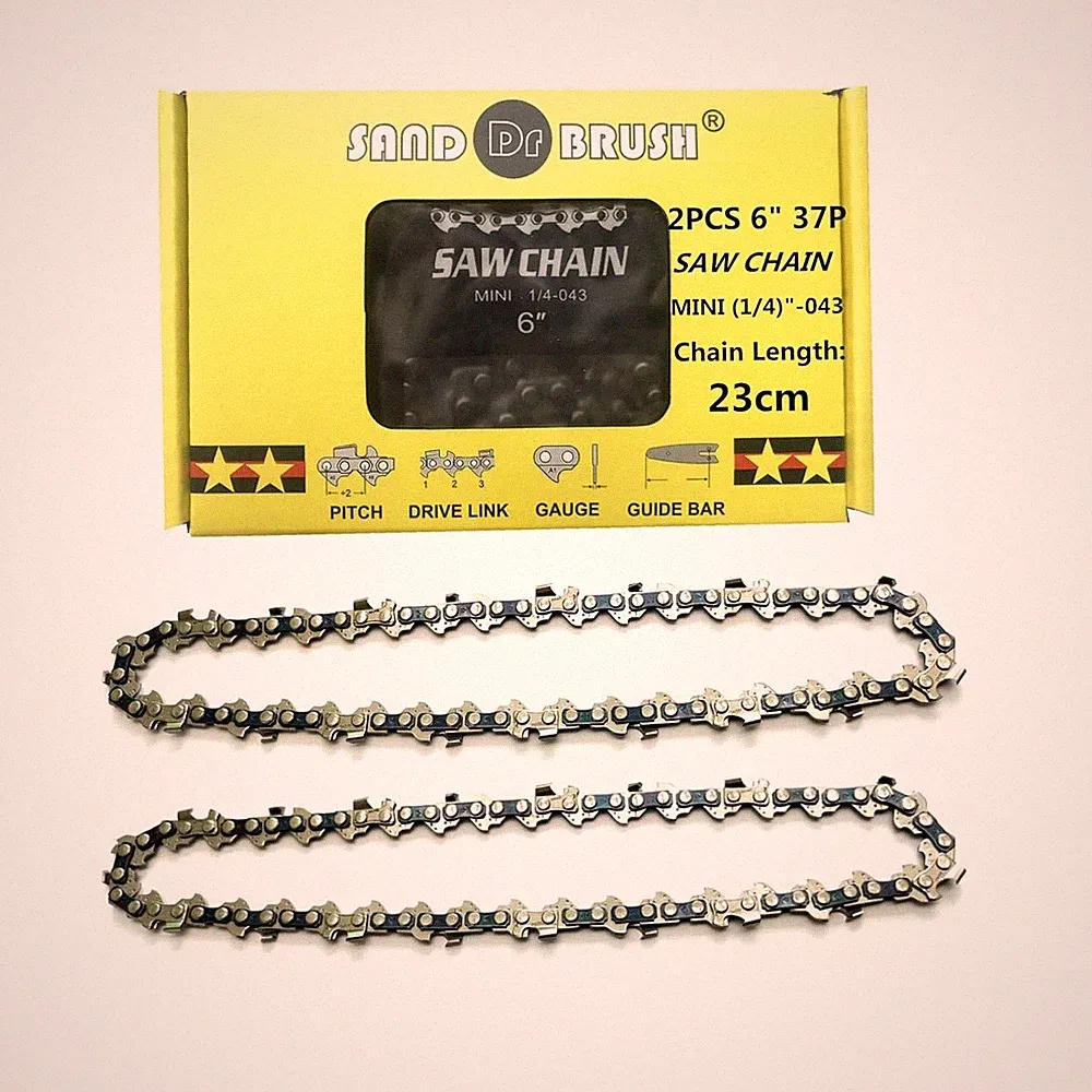 6-Zoll-Kettenstange 1.1mm | 37TG | 23cm-Kette für Akku-Kettensägen