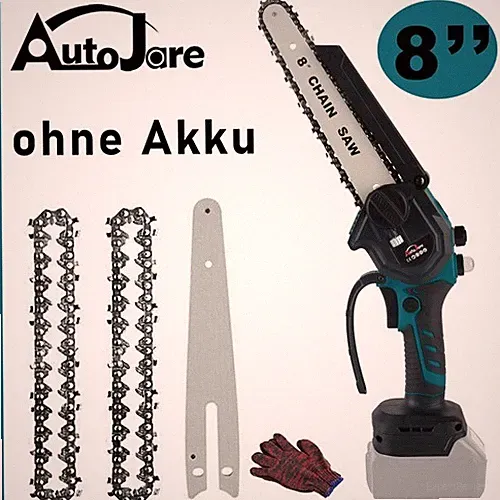 8 Zoll Mini Kettensäge Für 18V Makita Elektrische Baumsäge Akku Handsäge 1000W