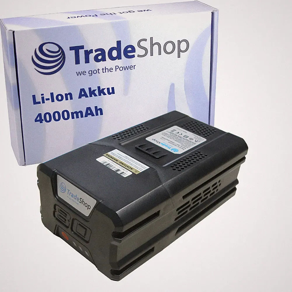 Akku 80V 4000mAh kompatibel mit Greenworks Kettensäge GD80CS50 - G80B4 / 2901307