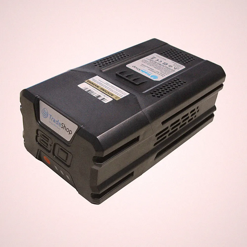 Akku G80B4 Li-Ion für Greenworks 80V Rasenmäher, Kettensäge, Heckenschere