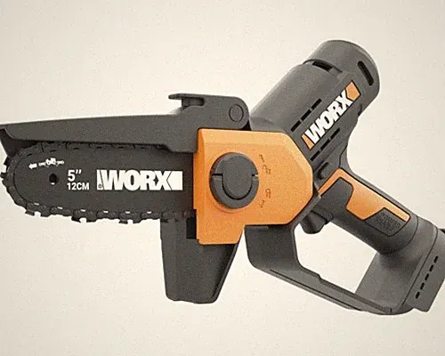 Akku Gehölzschneider Minikettensäge Astsäge Worx WG326E.9 20V, ohne Akku und Lad