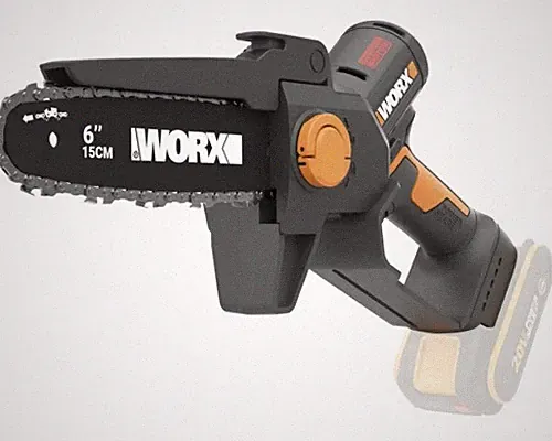Akku Gehölzschneider Minikettensäge Astsäge WORX WG327E.9 20V, ohne Akku und Lad