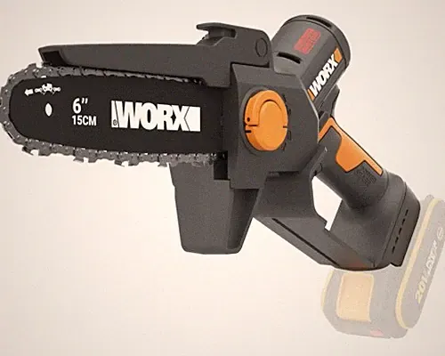 Akku Gehölzschneider Minikettensäge Astsäge WORX WG327E.9 20V, ohne Akku und Lad