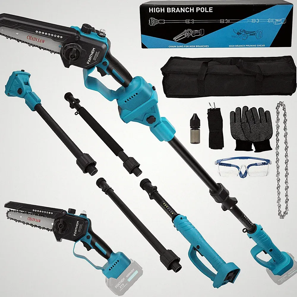 Akku Hochentaster Ast Kettensäge Profi-Astsäge kompatibel mit Makita 18Vohne...