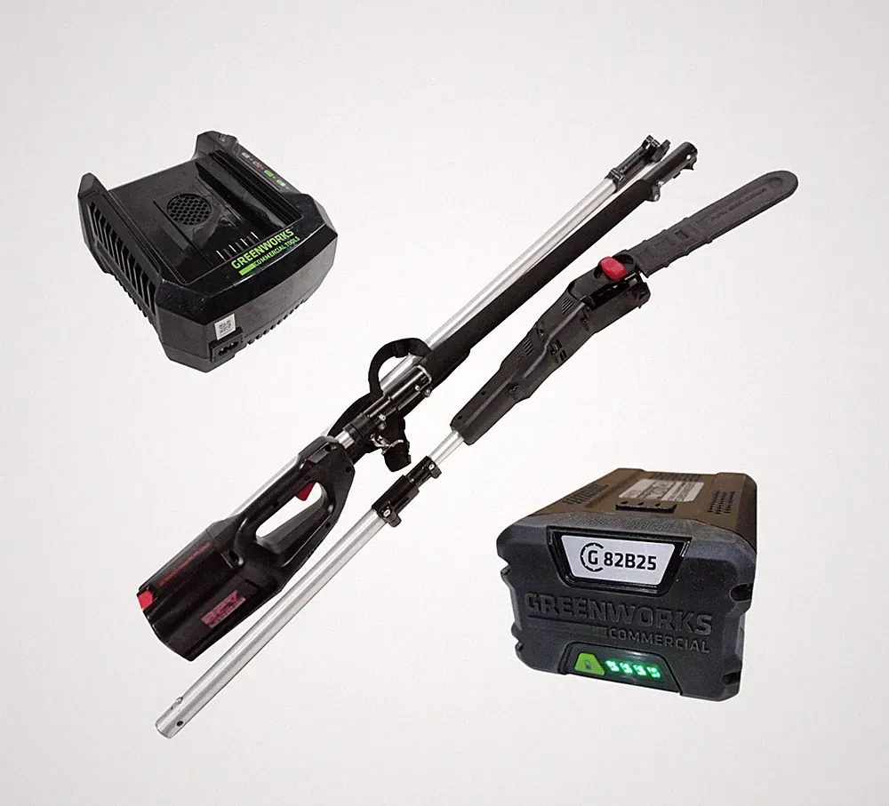 Akku-Hochentaster Powerworks PC82PS 82 V incl. Akku 82V 2,5Ah und Ladegerät