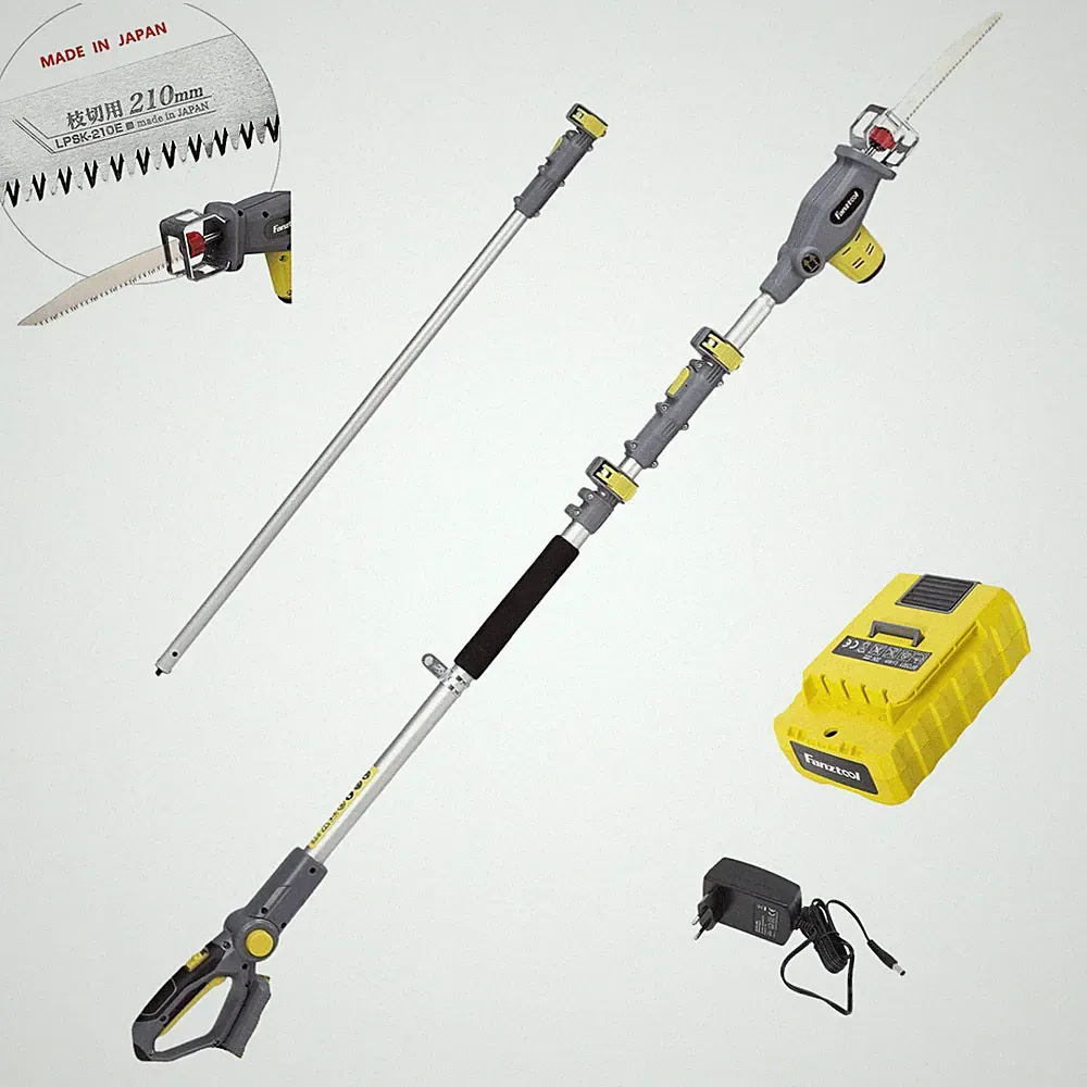 Akku Hochentaster Säbelsäge Astsäge mit 20V/2Ah Akku Blade-Tec nur 1.5 kg