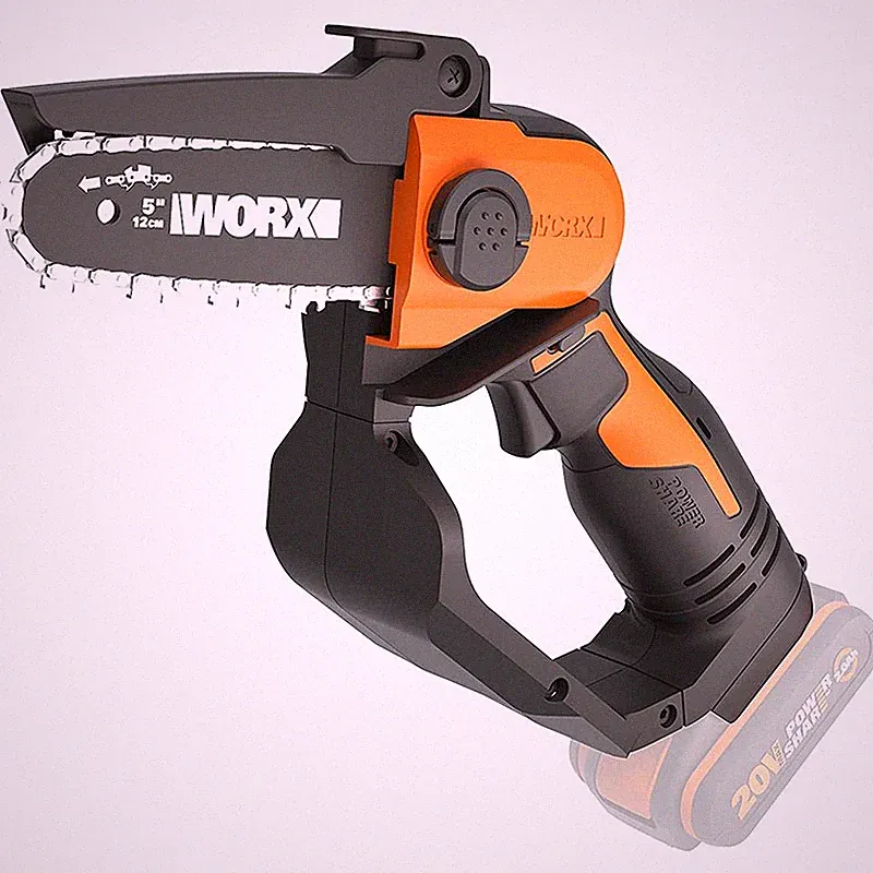 Akku Kettensäge Einhandsäge Astsäge 20V, 12cm Schwert- WORX WG324E.9- ohne Akku