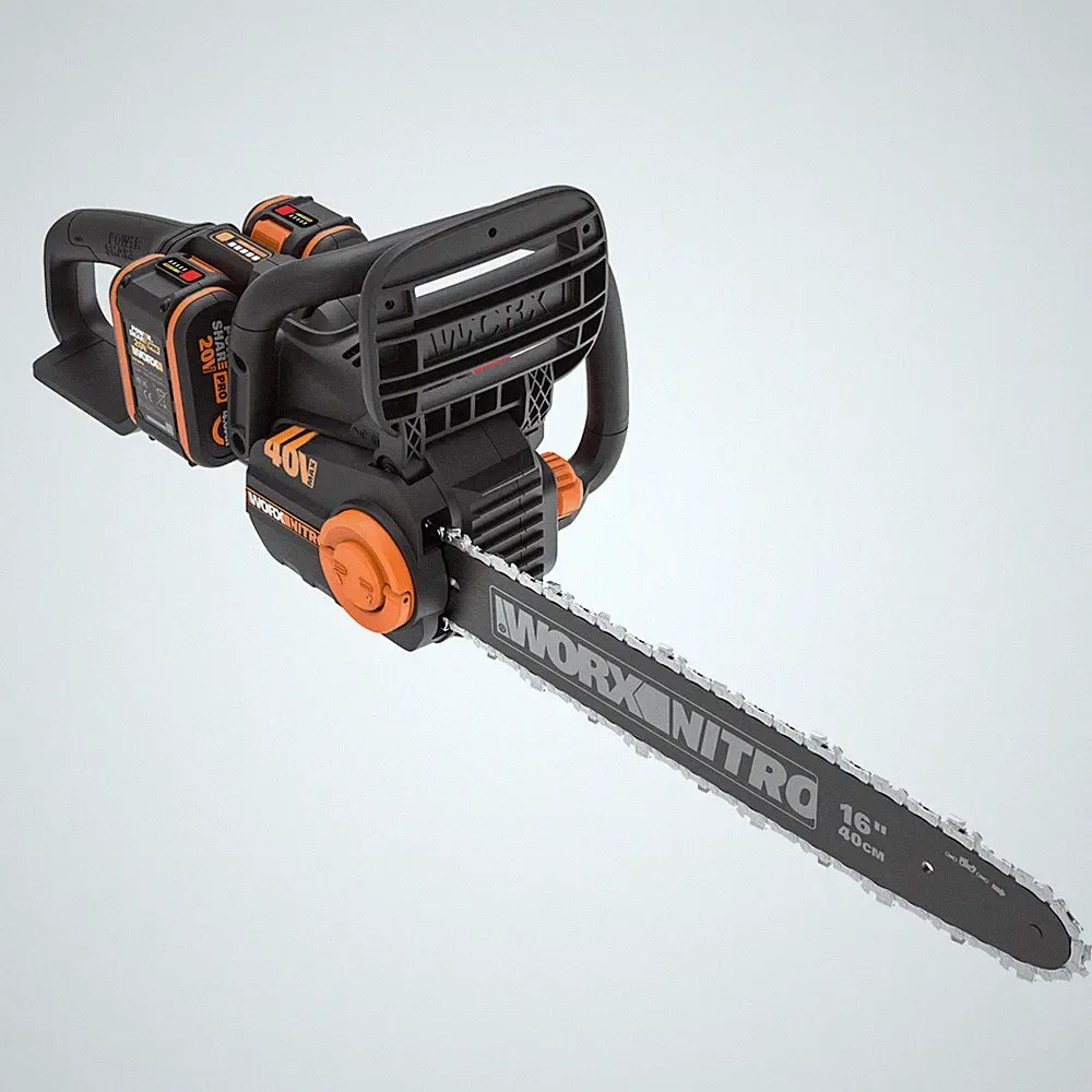 Akku Kettensäge Motorsäge 40V, 40cm bürstenlos - mit Akku- WORX WG385E NITRO