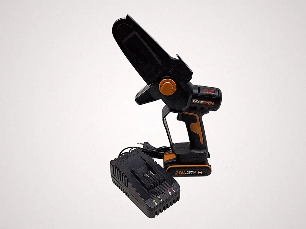 Akku-Minikettensäge WORX WG325E 20 V 12 cm