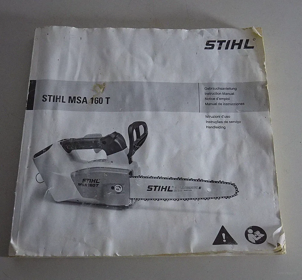 Betriebsanleitung / Handbuch Stihl Motorsäge AKKU - Kettensäge MSA 160 T St.2015
