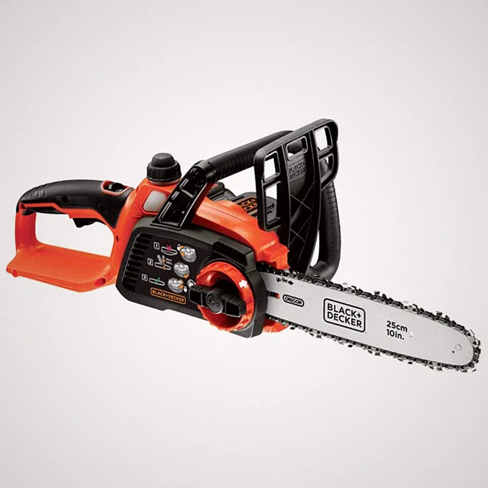 Black & Decker Akku Akku-Kettensäge inkl. Akku, inkl. Ladegerät Schwertlänge 250