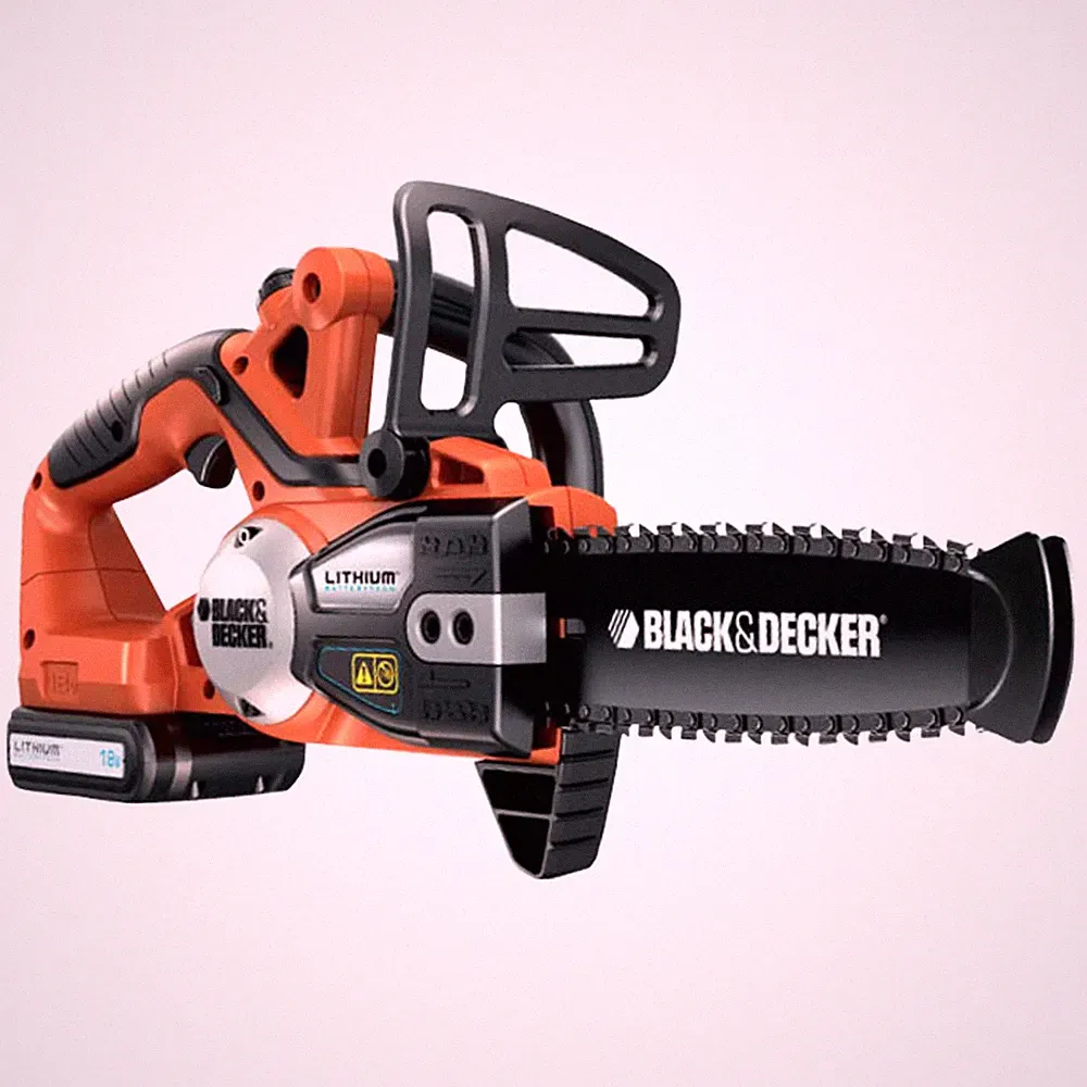 BLACK+DECKER Akku-Kettensäge GKC1820L20, 18Volt, orange