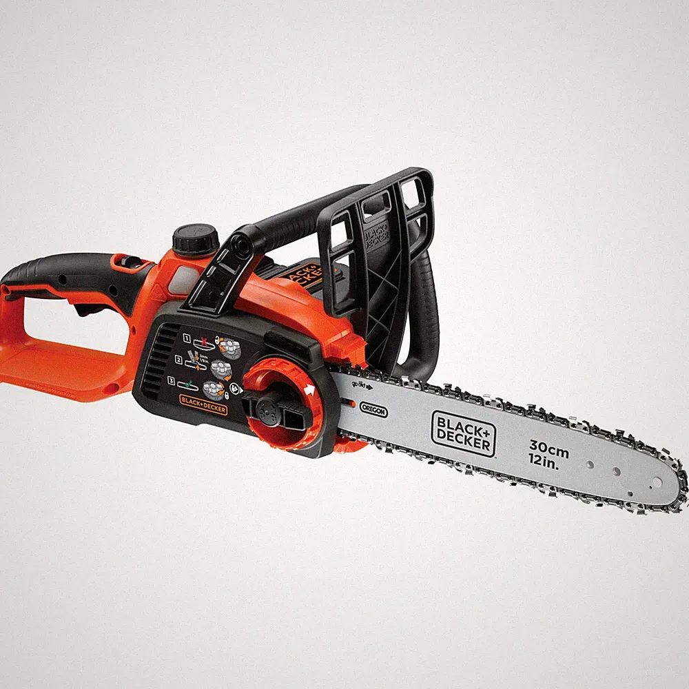 BLACK+DECKER Akku-Kettensäge GKC3630L20, orange