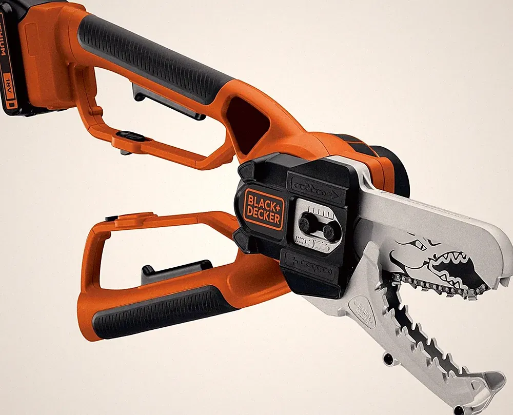 BLACK+DECKER GKC1000L Akku Astschere Alligator® 18V - 2 Ah kabellos - 15 cm