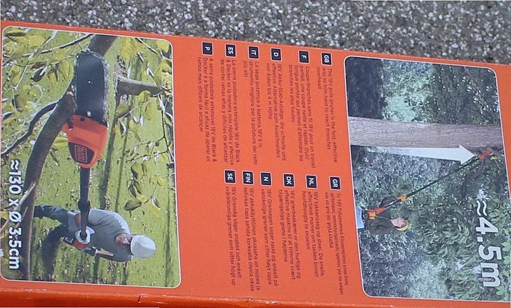black und decker akku kettensäge