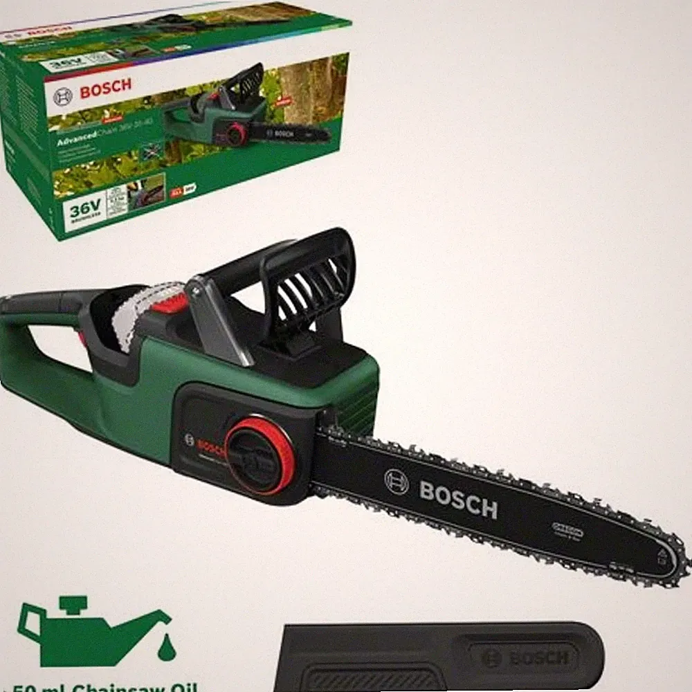 Bosch Akku-Kettensäge AdvancedChain 36V-35-40, incl. Zubehör, Karton