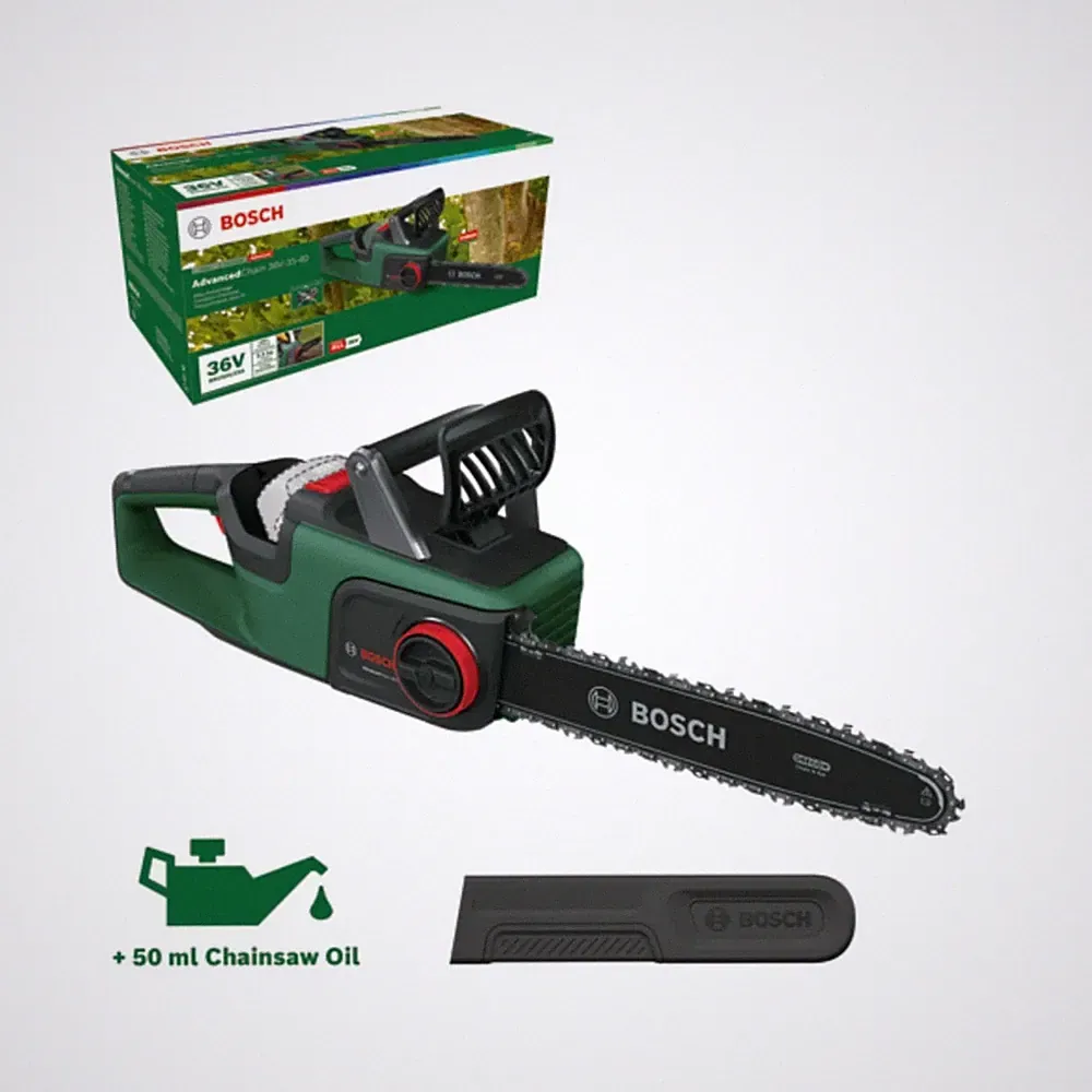 Bosch Akku-Kettensäge AdvancedChain 36V-35-40, Solo, 06008B8601