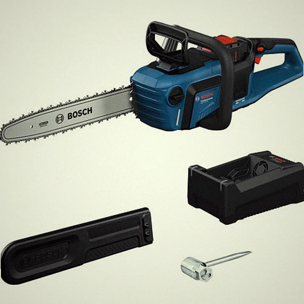 Bosch Akku-Kettensäge GKE 18V-40, incl. Akku EXBA 5,5 Ah, Zubehör.