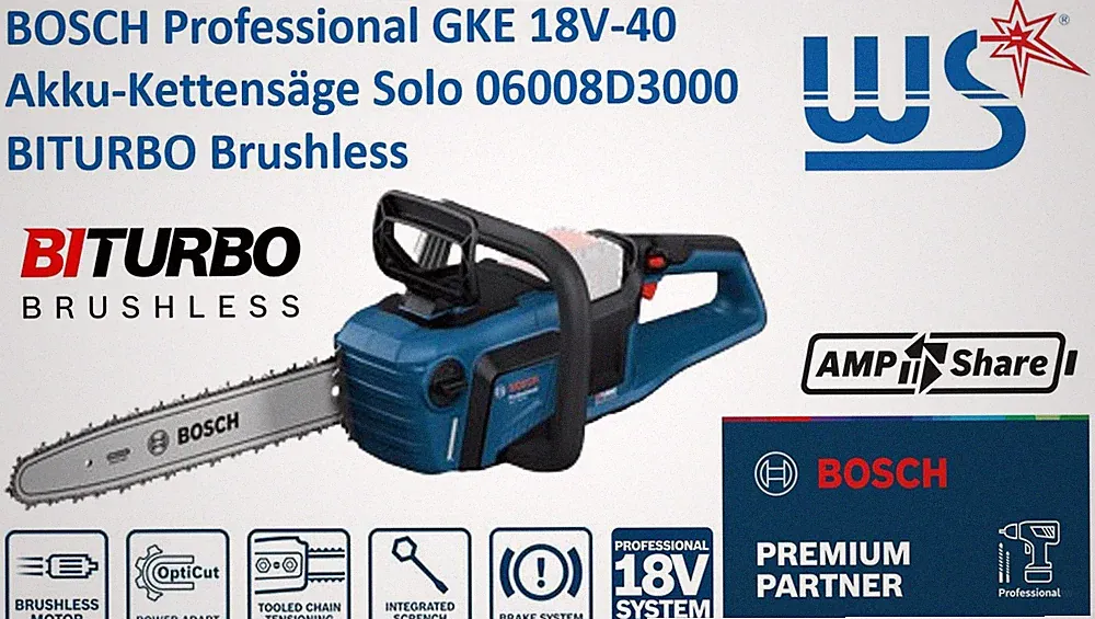 bosch 18 v kettensäge