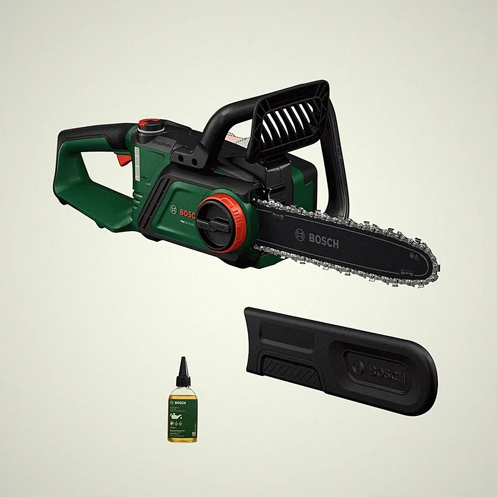 Bosch Akku-Kettensäge PKE18V-30-28, OptiCut-Technologie ohne Akku, Solo