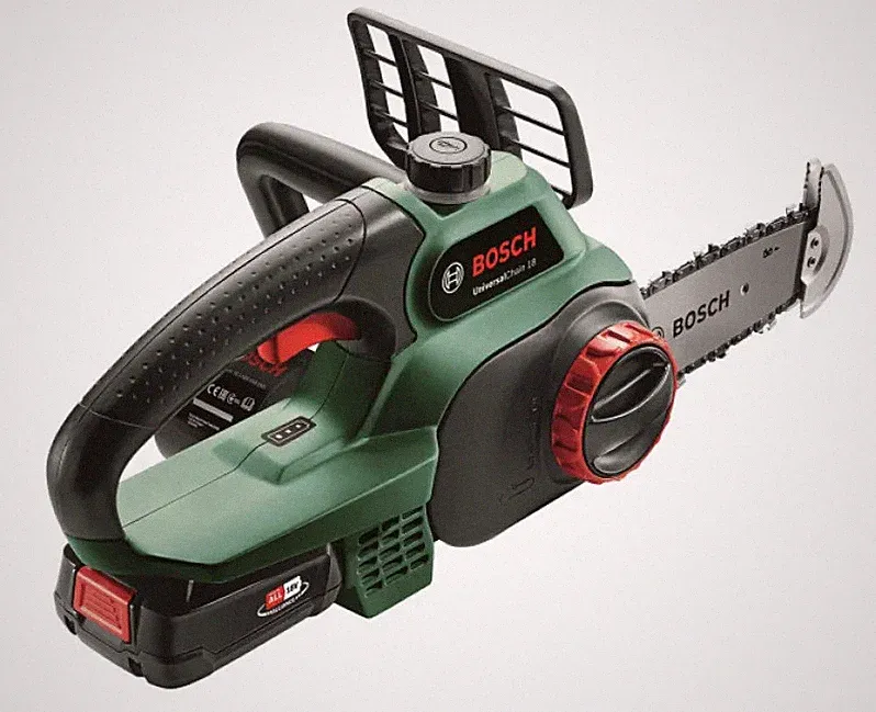 Bosch Akku-Kettensäge UniversalChain 18V 2,5Ah 200mm Li-Ion grün