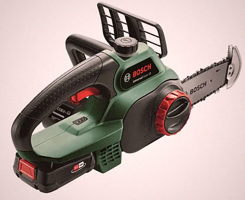 Bosch Akku-Kettensäge UniversalChain 18V 2,5Ah 200mm Li-Ion grün