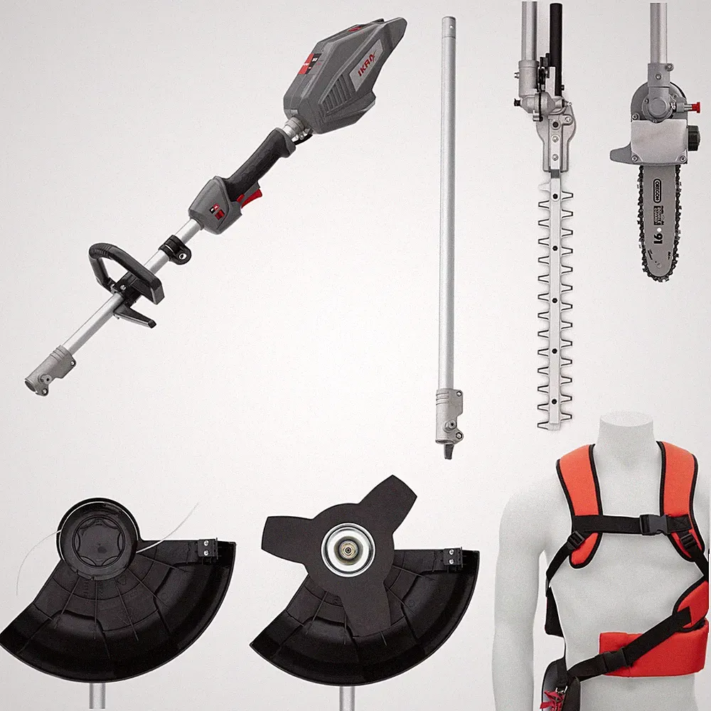 Bosch Akku Multitool 36V Freischneider Rasentrimmer Set IKRA