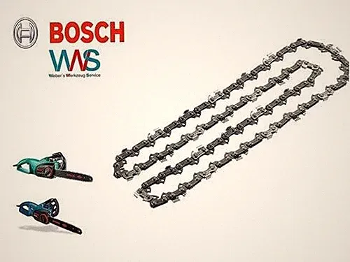 Bosch Ersatzkette oder Schiene für alle Bosch Kettensägen