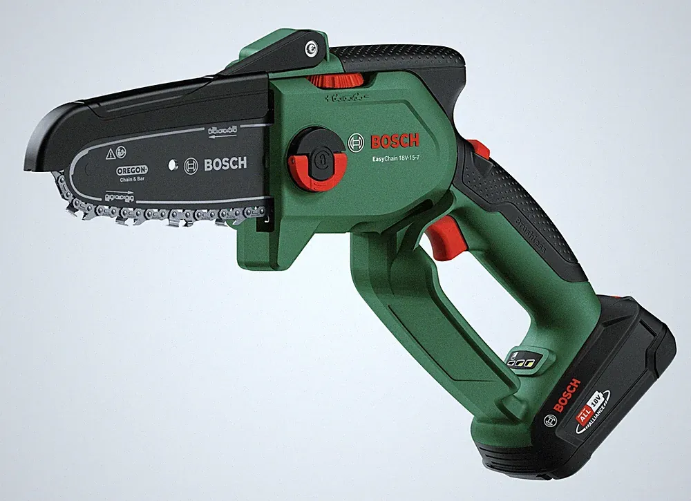 Bosch Garten Akku-Kettensäge EasyChain 18V-15-7 mit 1x Akku 2,5 Ah - im Karton