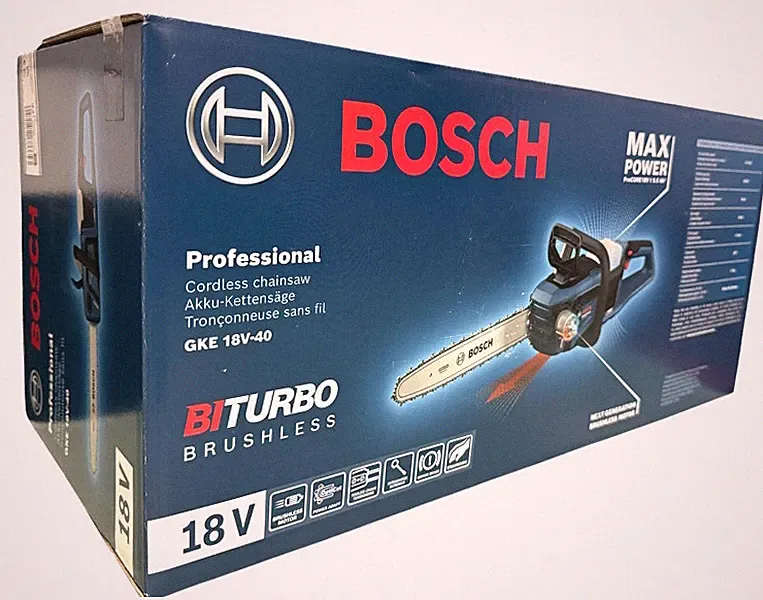 Bosch GKE 18V-40 Professional Akku-Kettensäge 18V Solo 06008D3000
