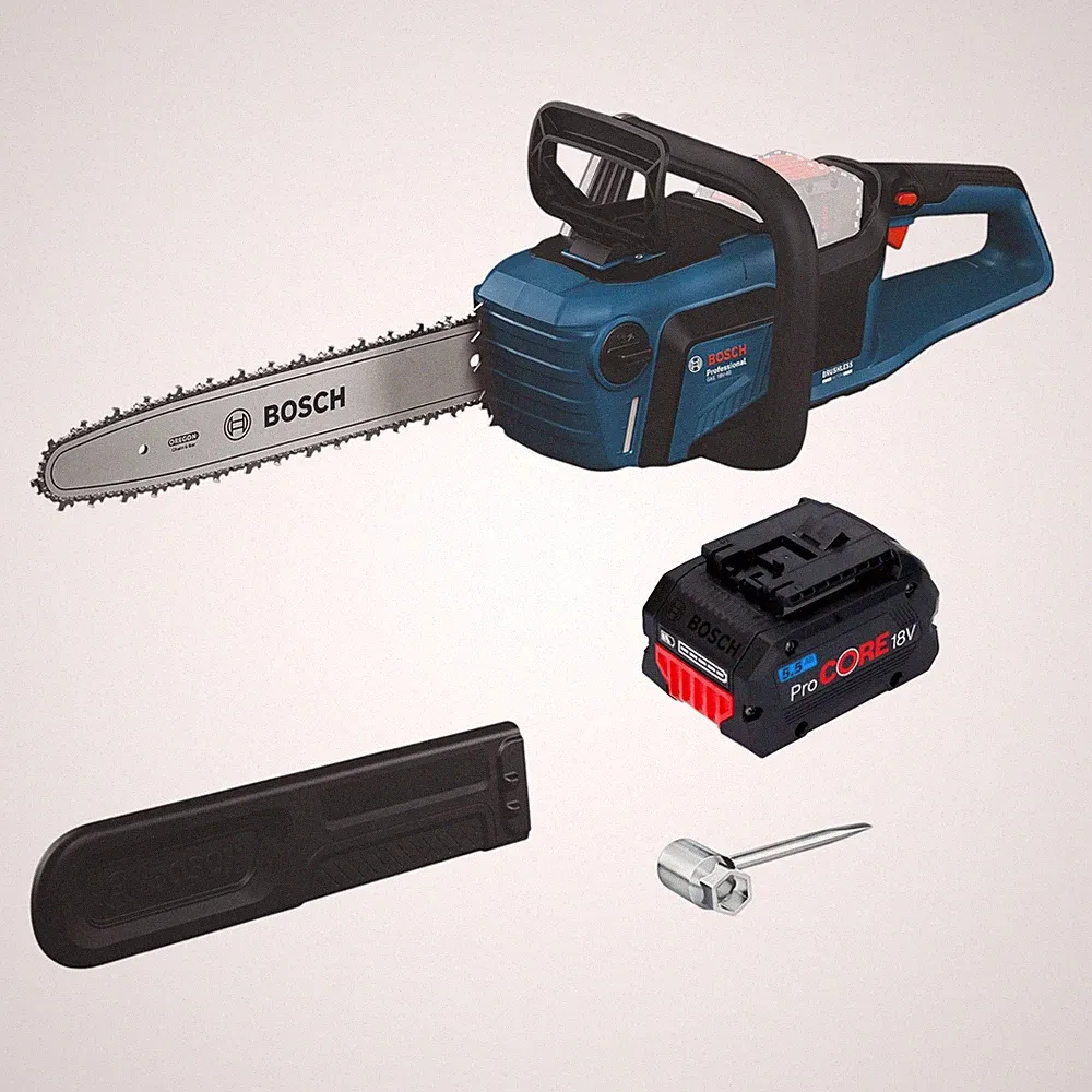 Bosch GKE 18V-40 Professional Kettensäge 18 V 40 cm + 1x ProCORE Akku 5,5 Ah