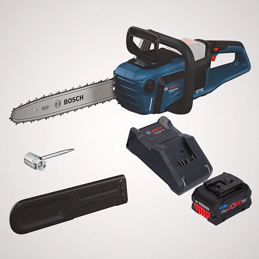 Bosch GKE18V-40 Professional Kettensäge 18V 40 cm + 1x ProCORE Akku 8 Ah + Lader
