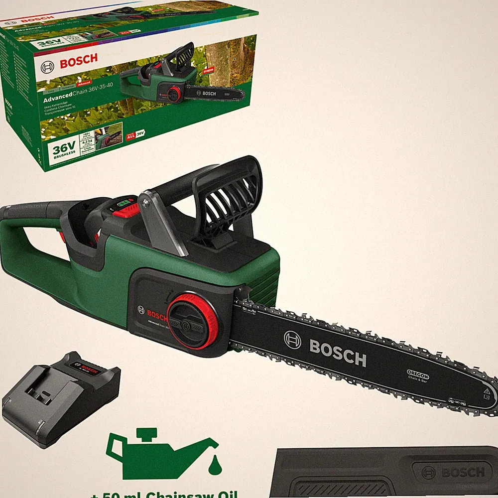 Bosch Heimwerken & Garten Akku-Kettensäge AdvancedChain 36V 35-40, 36Volt, grün