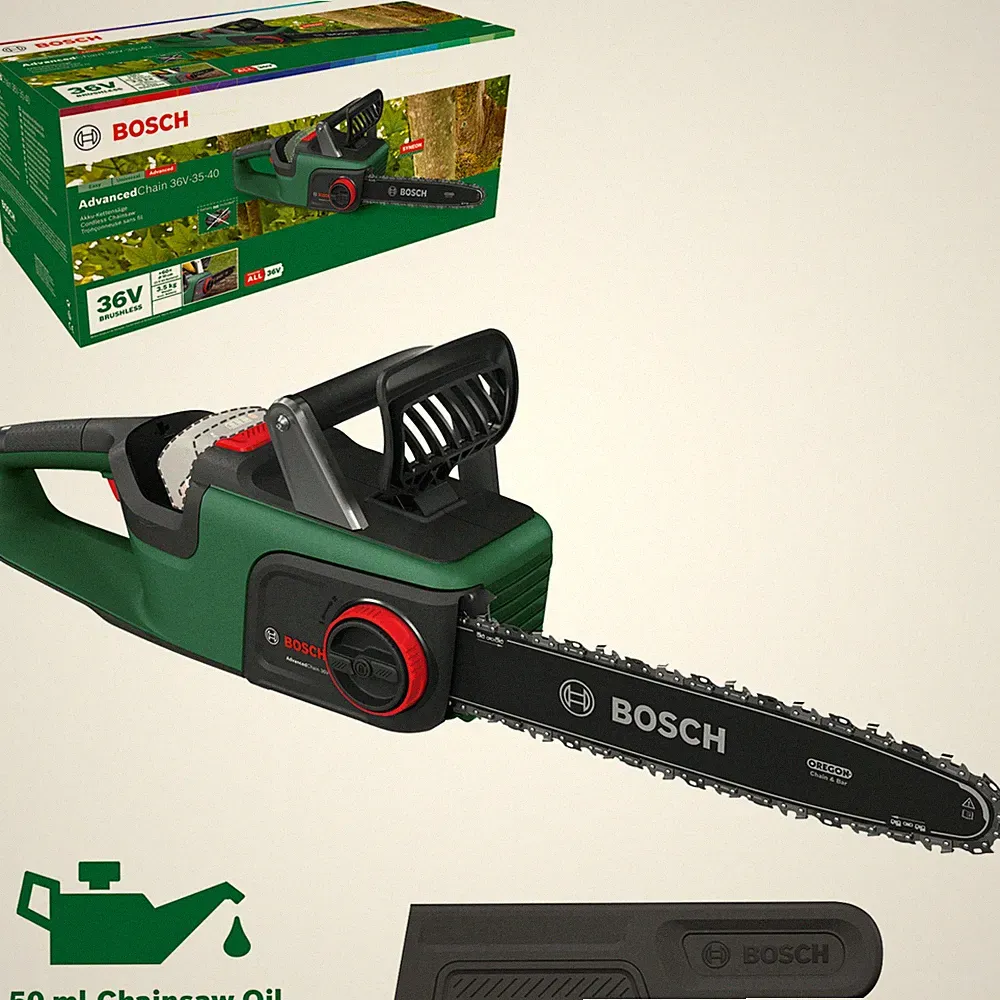 Bosch Heimwerken & Garten Akku-Kettensäge AdvancedChain 36V 35-40 Solo, 36Volt