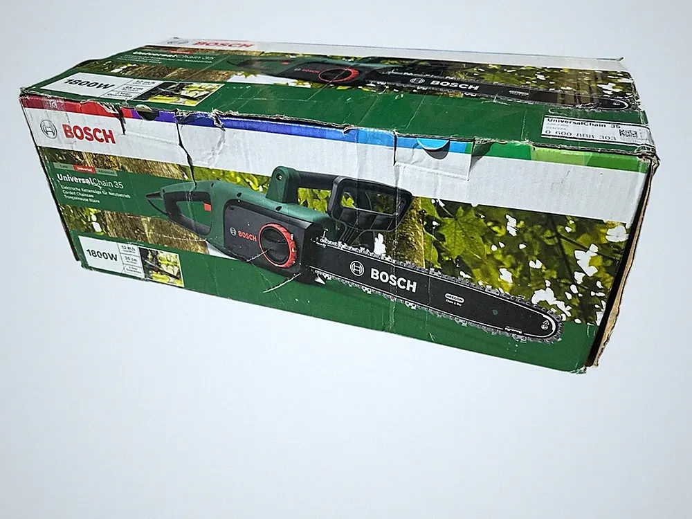 Bosch Kettensäge UniversalChain 35, incl. 1x Sägekette, Zubehör