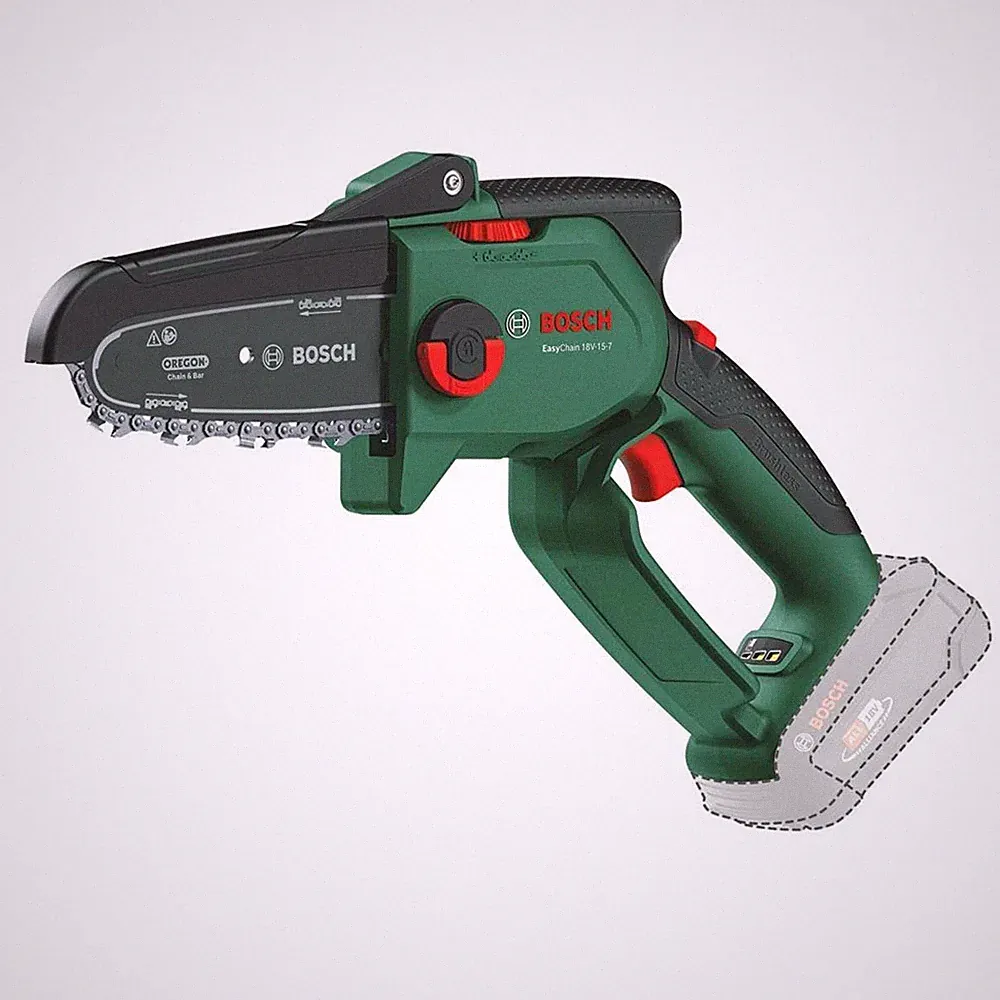 Bosch Mini Kettensäge EasyChain 18V-15-7 Akku Kompakt Li-Ion 15cm nur Gehäuse