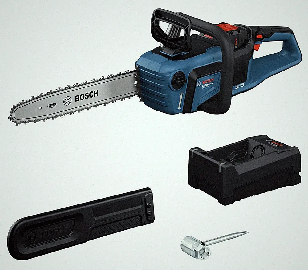 Bosch Professional Akku-Kettensäge GKE 18V-40 mit 1x Akku EXBA 5,5 Ah - im...