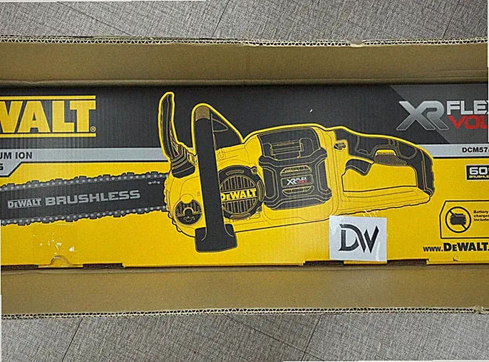 Dewalt 60 V 16 Zoll Akku Elektro Kettenwerkzeug DCM575N Elektro Holzbearbeitung