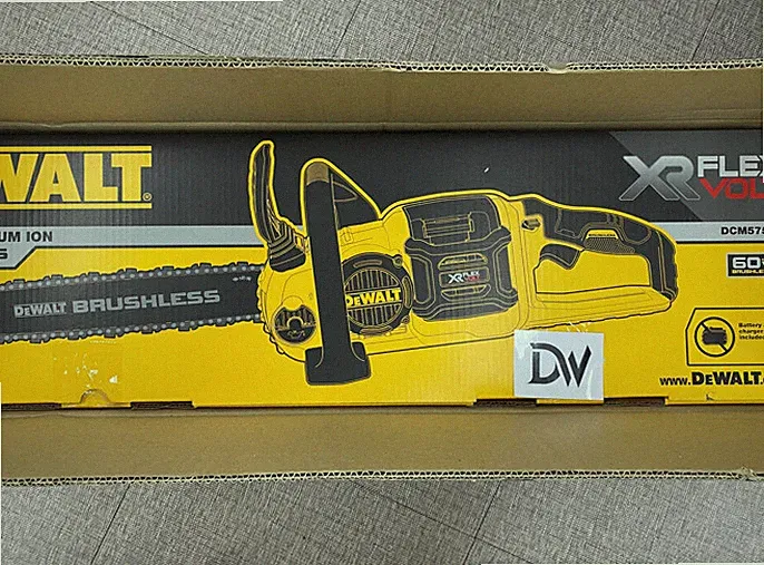 Dewalt 60 V 16 Zoll Akku Elektro Kettenwerkzeug DCM575N Elektro Holzbearbeitung